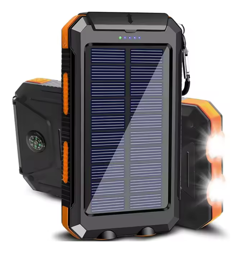 Portable USB solar power-bank 20000mAh